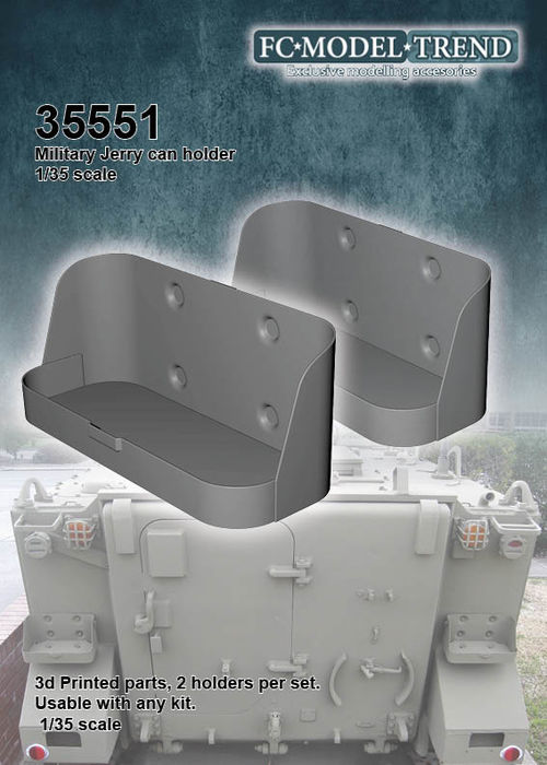 35551 US Jerry can holders, 1/35 scale