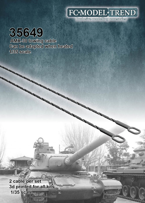 35649 AMX-30 towing cable, 1/35 scale