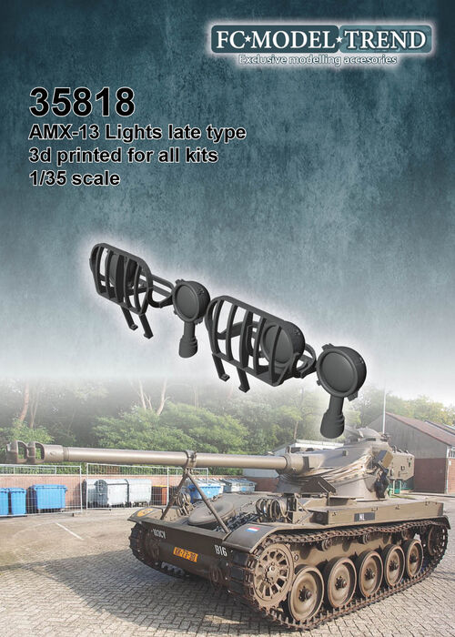 35818 AMX-13 luces, modelos tardos, escala 1/35