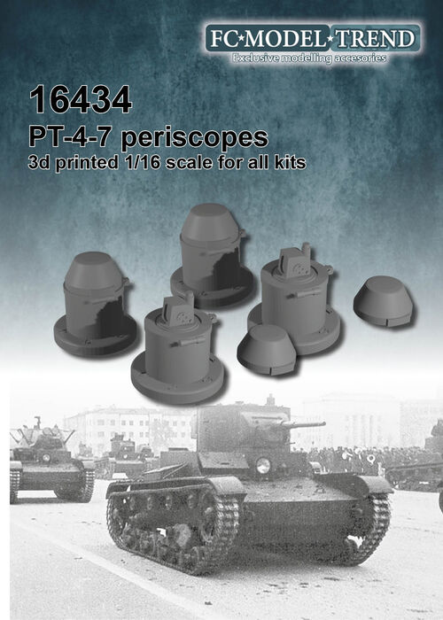 16434 PT-4-7 periscopes, 1/16 scale