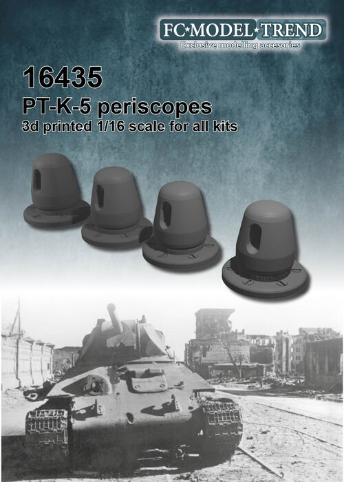 16435 PT-K-5 periscopes,  1/16 scale.