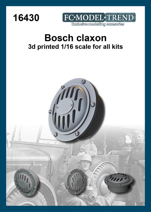 16430 Bosch claxon, 1/16 scale