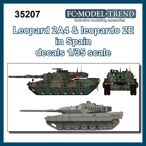 35207 Calcas para Leopard 2A4 y Leopardo 2E en Espaa