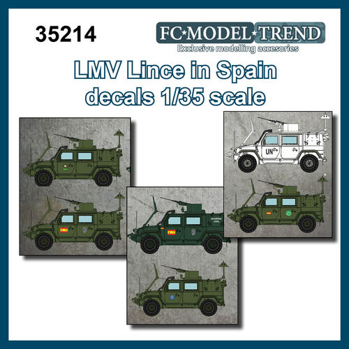 35214 Decals for LMV Lince in Spain