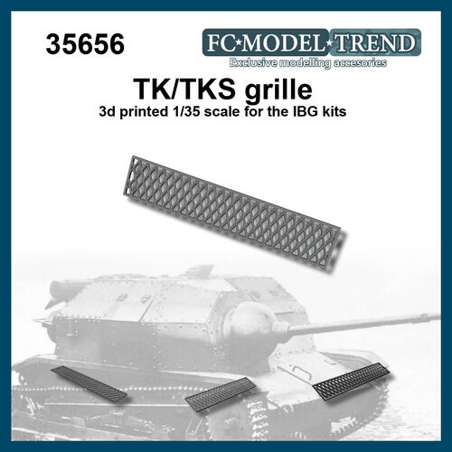 35656 TK/TKS mesh grille, 1/35 scale