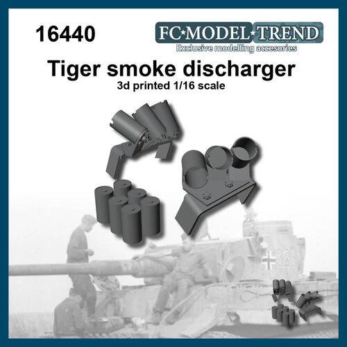 16440 Tiger smoke discharger, 1/16 scale