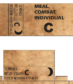 35336 Meal, Combat, Individual, US rations in Vietnam war, 1/35 scale