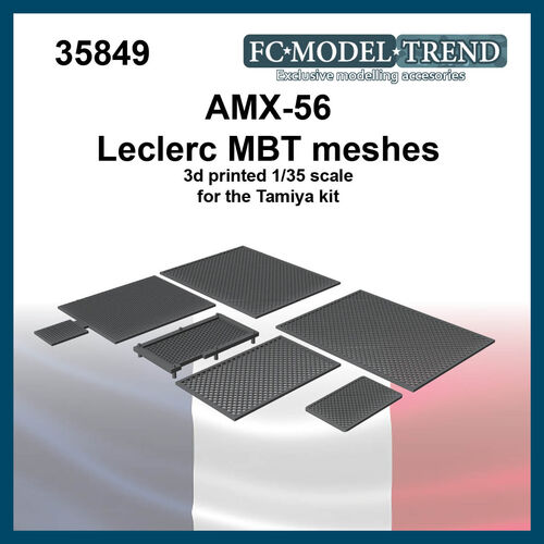 35849 AMX-56 Leclerc, rejillas, escala 1/35