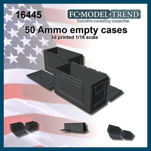 16445 50 ammo empty cases, 1/16 scale