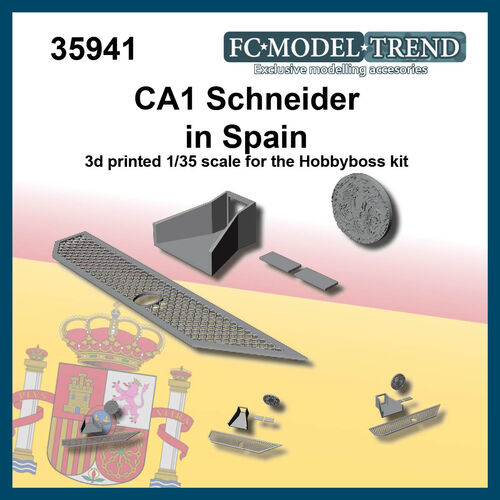 35941 Schneider CA-1 en Espaa, escala 1/35.