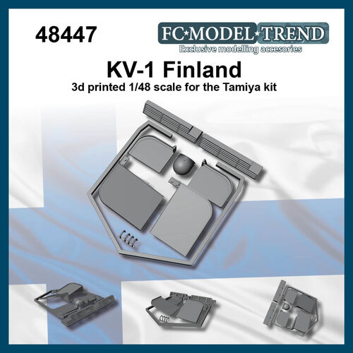 48447 KV-1 Finlandia, escala 1/48.