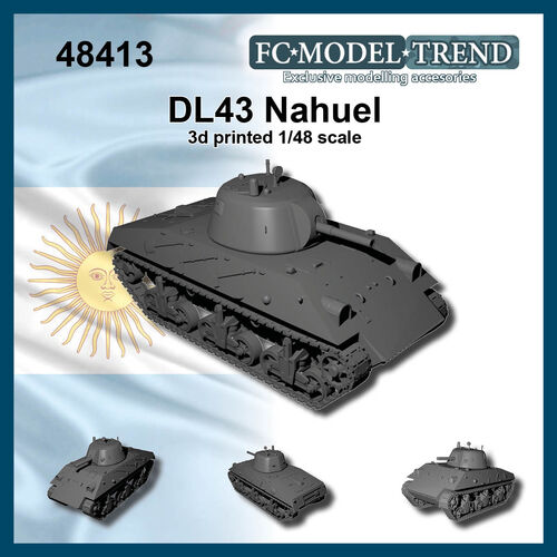 48413 Nahuel, tanque argentino. Escala 1/48.
