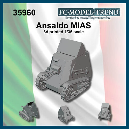 35960 Ansaldo MIAS, escala 1/35.