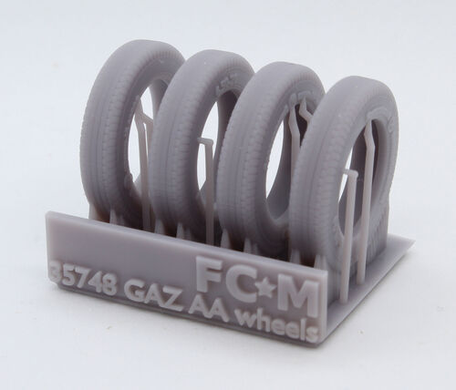35748 GAZ AA, weighted tires, 1/35 scale.