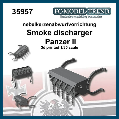 35957 Smoke discharger for Panzer II, 1/35 scale.