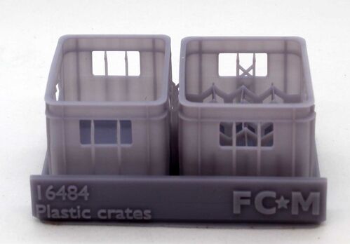 16484 plastic crates, 1/16 scale.