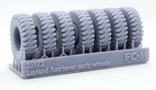 35972 Leyland Retriever early, weighted wheels. 1/35 scale.