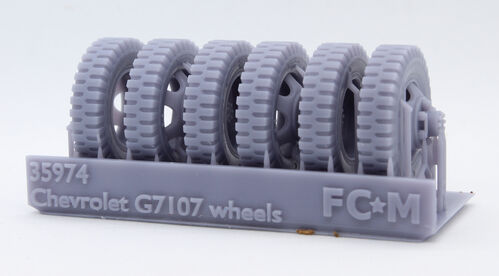35974 Chevrolet G7107, weighted wheels. 1/35 scale.