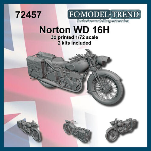 72457 Norton WD 16H, 1/72 scale.