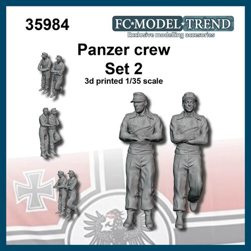 35984 Panzer crew , set 2, 1/35 scale.