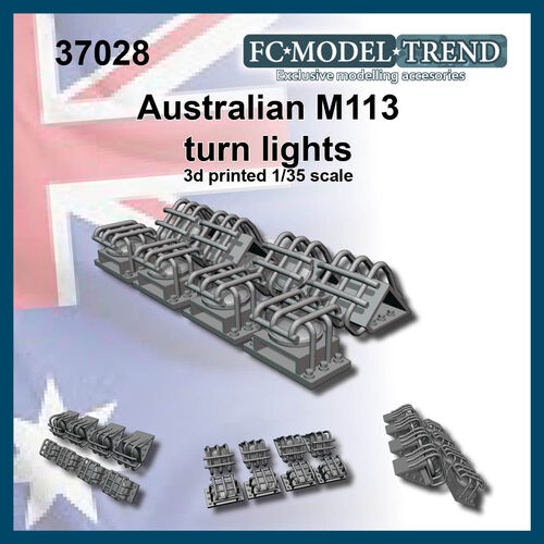 37028 Australian M113 turn lights. 1/35 scale.