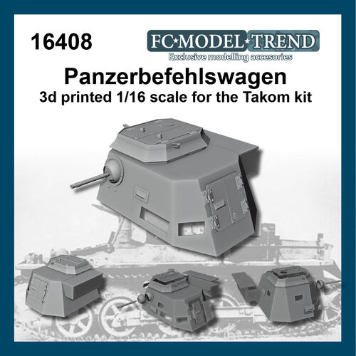 16408 Panzerbefehlswagen sdkfz 265, 1/16 scale.