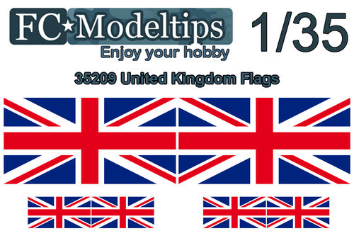 35209 Adaptable decal flag United Kingdom