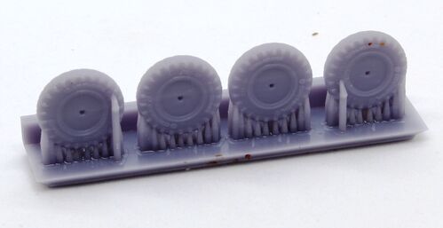 72462 Krupp Protze, weighted wheels, 1/72 scale.