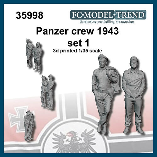 35998 panzer crew 1943 set 1, 1/35 scale.