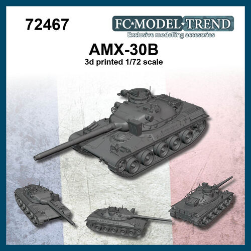 72467 AMX-30B, 1/72 scale.