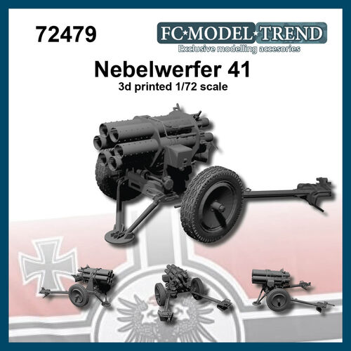 72479 Nebelwerfer 41, 1/72 scale.