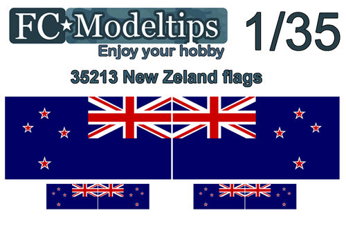 35213 Adaptable flags New Zeland