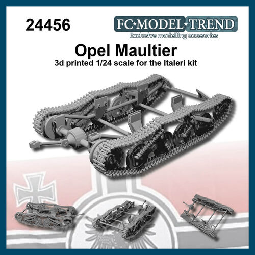 24456 Opel Maultier, transformation 1/24 scale.