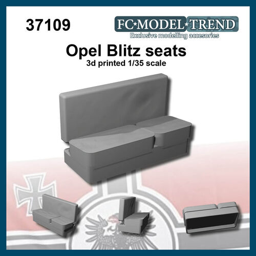 37109 Opel Blitz seat, 1/35 scale.