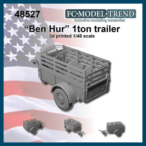 48527 "Ben-Hur" trailer, 1/48 scale.