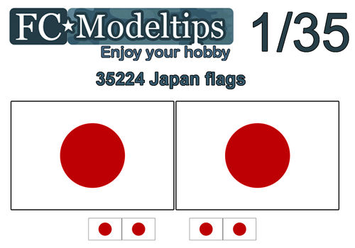 35224 Adaptable flags Japan