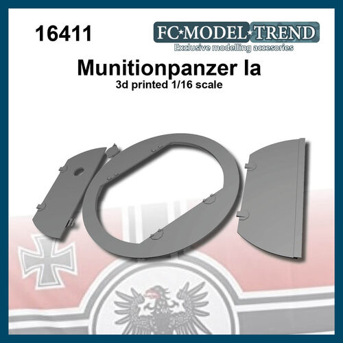 16411 Munitionspanzer I Ausf.A, 1/16 scale