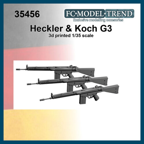35456 Heckler & koch G3 , 1/35 scale
