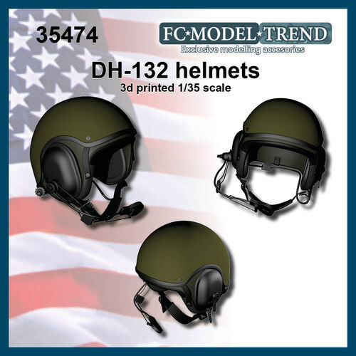 35474 DH-132 helmet, 1/35 scale