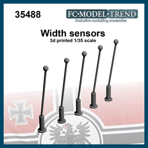 35488 Sensores de proximidad para vehculos alemanes WWII. Escala 1/35