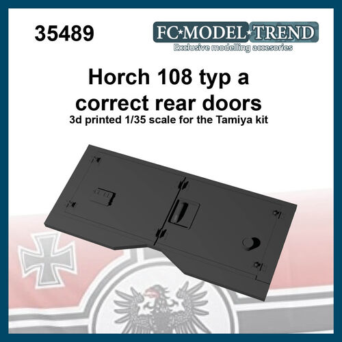 35489 Horch 108 typ a corrected rear doors, scale 1/35