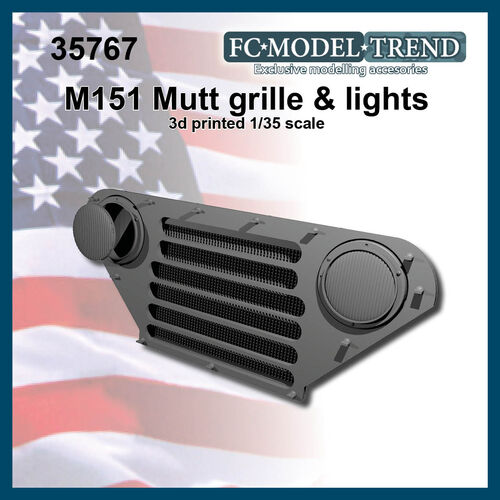 35767 Ford MUTT M151A2 parrilla, escala 1/35
