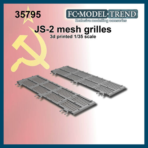 35795 JS2/JSU152 mesh grilles, 1/35 scale