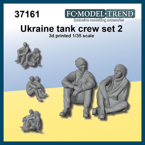 37161 Ukraine tank crew set 2, 1/35 scale.
