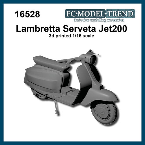16528 Lambretta Servetta Jet200, 1/16 scale.