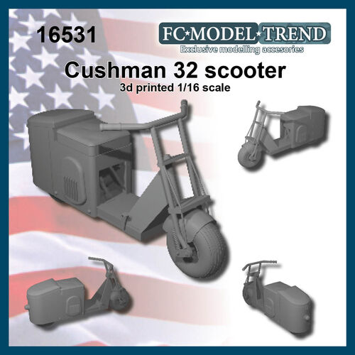 16531 Cushman 32, 1/16 scale.