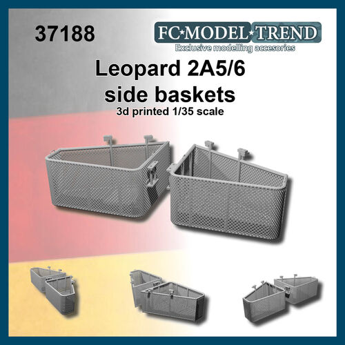 37188 Leopard 2A5/6 side baskets, 1/35 scale.