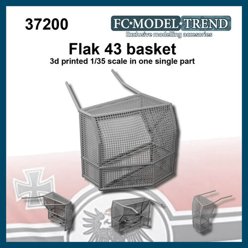 37200 Flak 43, basket, 1/35 scale.