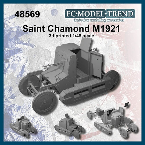 48569 Saint Chamond M1919, 1/48 scale.