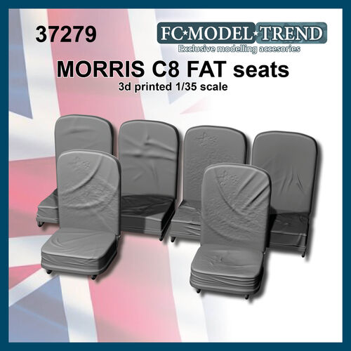 37279 Morris C8 FAT seats, 1/35 scale.